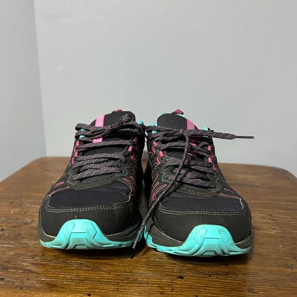 Asics GEL-Venture 7 Running Sneakers Shoes Women's US 9 Black Synthetic 1012A983 - Picture 5 of 11